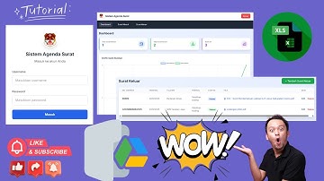 Cara Membuat Aplikasi Agenda Surat di Canva AI | Data Tersimpan di Spreadsheet &Arsip Surat di Drive