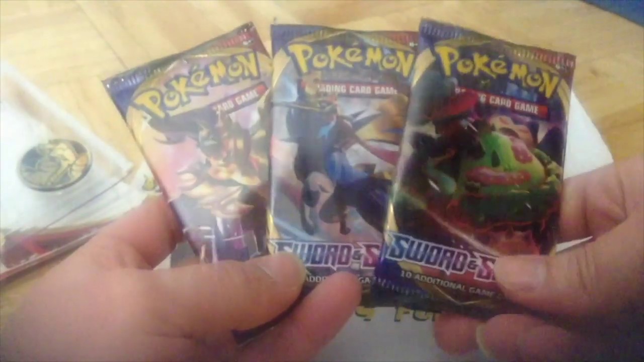 Pokemon: Sword & Shield 3pk Opening from TCG Funhouse's Giveaway
