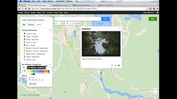 How to enter a placemark with Google Maps Engine Lite