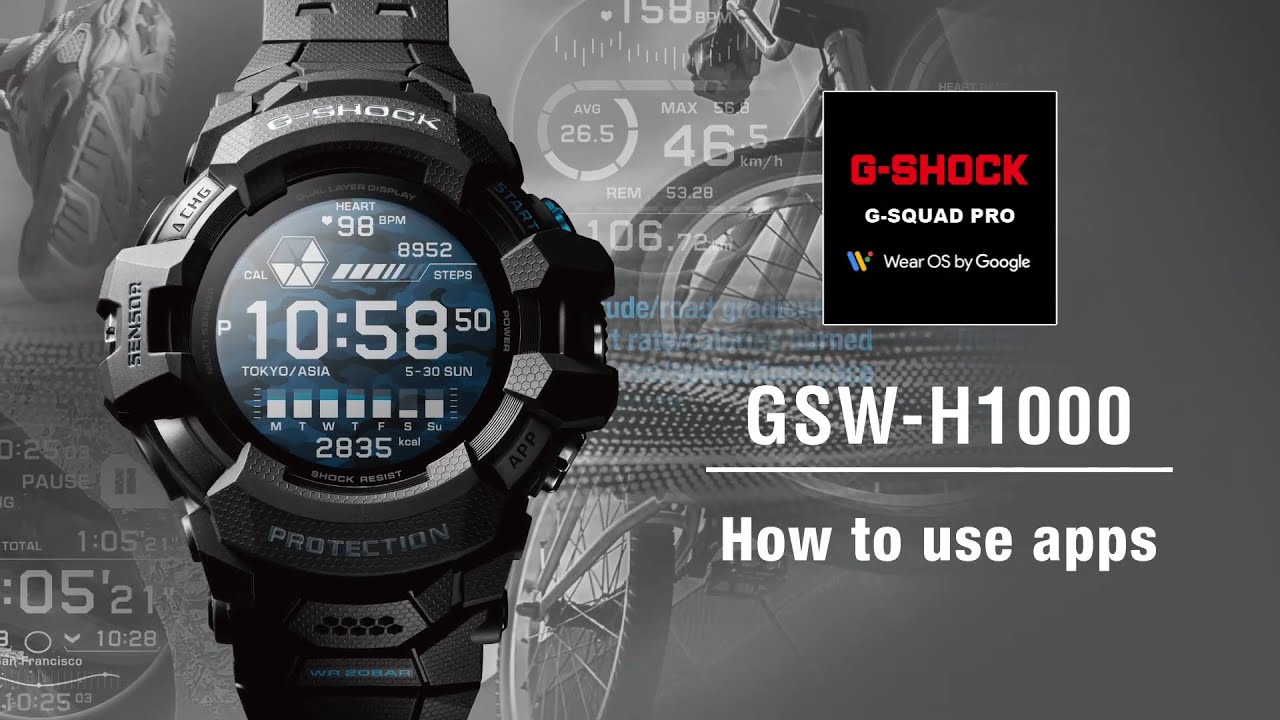 GSW-H1000 G-Shock Tips 1: How to pair 