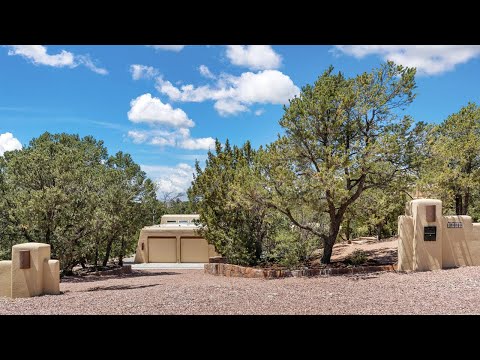 1094 Governor Dempsey Drive, Santa Fe, NM home video tour
