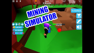 MINING FOR LEGENDARY STONE!  (Roblox - Mining Simulator) | B&T GAME ZONE