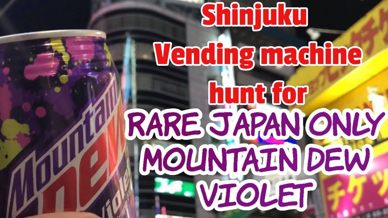 mt dew vending machine