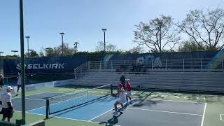 Newport Beach Invitational 2023 Mixed Doubles 4.5 Gold Medal Match 1