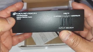 Unboxing of the Magnadyne VCS-3 3-Position Antenna Switch Box for my FM DX Webserver radio