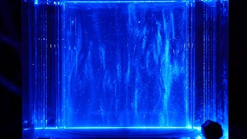 Rotating Rayleigh-Bénard convection with a rotation rate of 1.5 rad/s