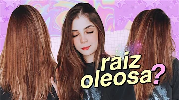 Como lavar o cabelo para não ficar oleoso?