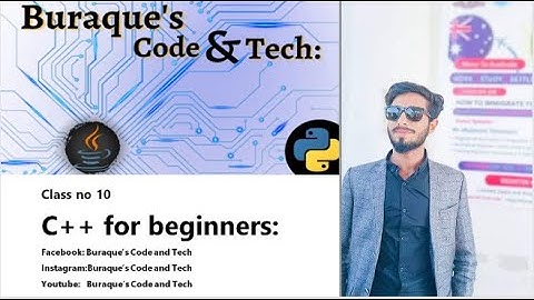 C++ Tutorial For Beginners: Learn C Plus Plus In Hindi / Urdu