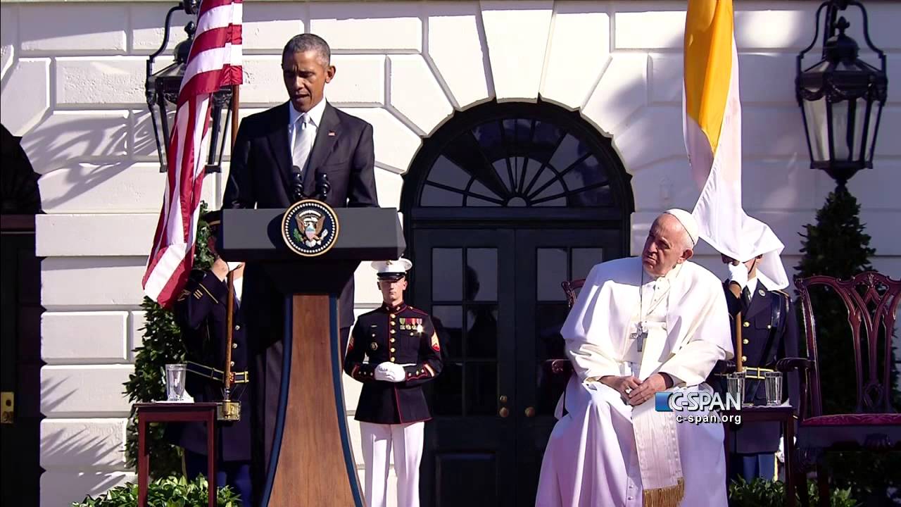 c-span channel President Obama & Pope Francis Complete Remarks at White House (C-SPAN)