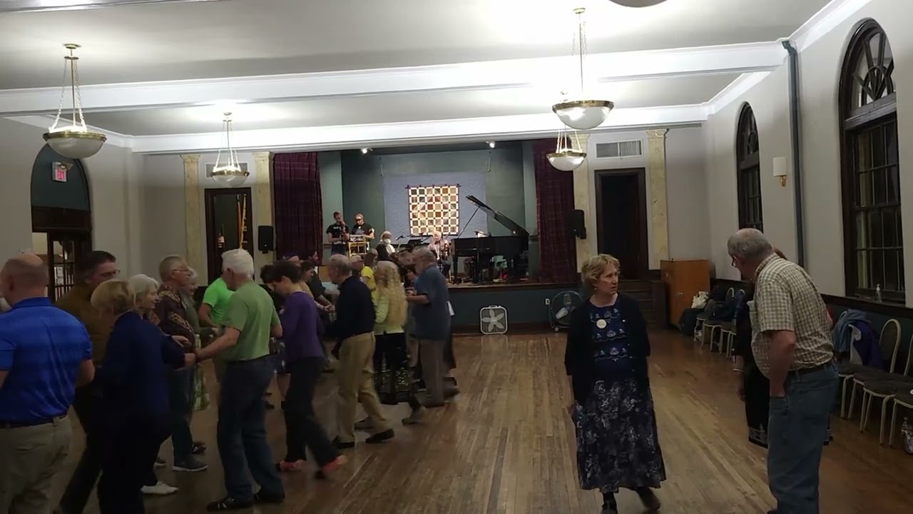 Cincinnati Contra Dance - January 13, 2024: First Half, Dance 1 Walkthrough