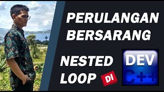 cara membuat perulangan bersarang di C++