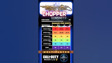 CODM CHOPPER BEST GUNSMITH LOADOUT