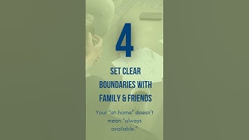 Work From Home Like a Pro 5 Productivity Hacks #shorts