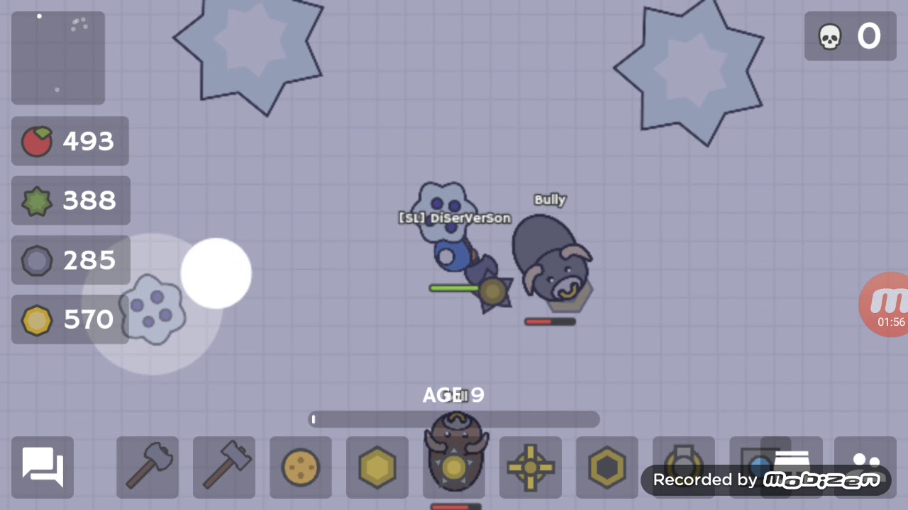 Moomoo.io:diamond axe and diamond hammer