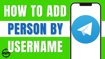 How to Add Someone By Username in Telegram EASY 2025