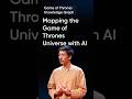 Mapping the Game of Thrones Universe with AI