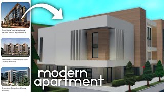 Building a Modern Apartment Complex in Bloxburg