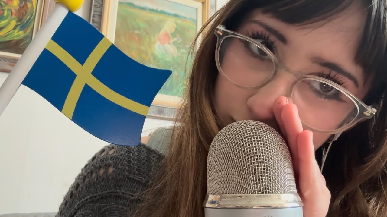 Asmr Switching between English and Swedish 🇸🇪🏴󠁧󠁢󠁥󠁮󠁧󠁿