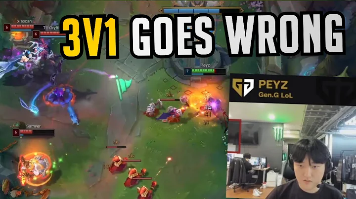 When You 3v1 Gank The WRONG ADC - Best of LoL Stream Highlights (Translated) - DayDayNews