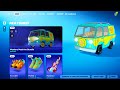 The Mystery Machine Van & Scooby-Doo Kicks Fortnite Item Shop Showcase!