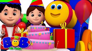 Happy Birthday Song | Bob The Train's Birthday Party | Nursery Rhymes And Party Songs
