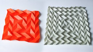 Chiaroscuro Spiral Origami Tutorial