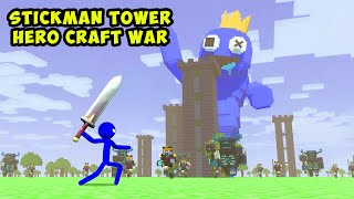 Stickman Tower: Hero Craft War Gameplay | Android Casual Game screenshot 1