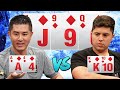 Sickest Cooler Ever!! Straight Flush vs Ace High Flush for $610,000!!