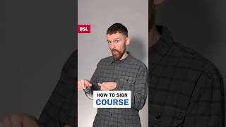 How to sign Course: BSL Sign of the Day 134
😕 The topic for this week is Same Word, Different Sign.
Learn how to sign Course in BSL. In this video, we show you how to sign course as part of a meal and a course relating to education.
The example sentences in English are: 1. Last night, I went to a posh restaurant. The three course meal was delicious. 2. The adult education centre provides a free beginner BSL course which is fantastic.
#BSL #BritishSignLanguage #BSLSignoftheDay How to sign Course: BSL Sign of the Day 134