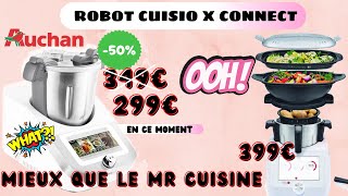 Cuisio X Connect : Auchan s'invite dans la bataille des robots