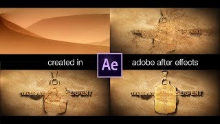 After Effects Presentation for amulet BRASS SERPENT
