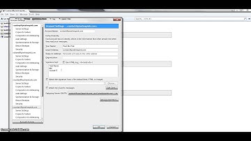 Adding an email signature using Thunderbird