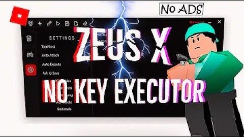 Zeus X Level 8  FREE Script Executor  ROBLOX! NO KEY!  Free download Script for Roblox!