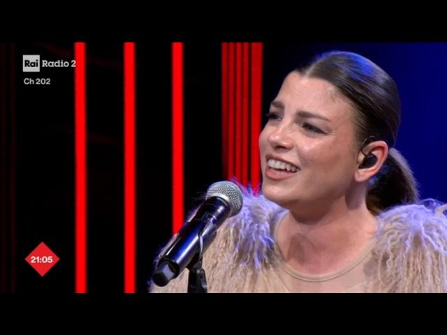 Emma Marrone - Apnea live acustisco il 10-03-2024