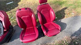 Athlete Statistics Alfa Romeo Stelvio | Giulia Sport Seats Upgrade | Install Tutorial