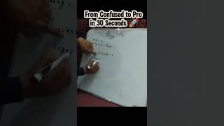 Stop using old Method| Linear Equation|Algebra|Creamers #shorts #maths #mindset