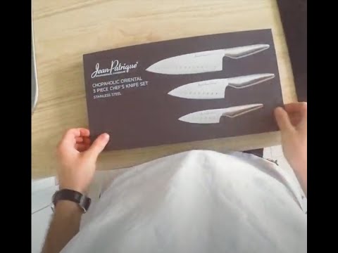 Jean-Patrique 3 piece Chef's knife set