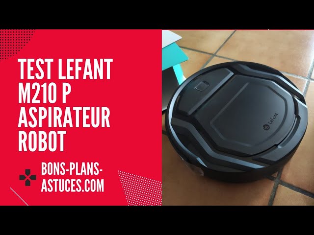 Lefant Aspirateur Robot, Mince Silencieux Connecté WiFi/Bluetooth/Alexa/App  (vendeur tiers) –