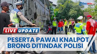 Masih Temui Peserta Pawai Parpol Pakai Knalpot Blombongan, Polresta Yogyakarta Tindak 31 Peserta