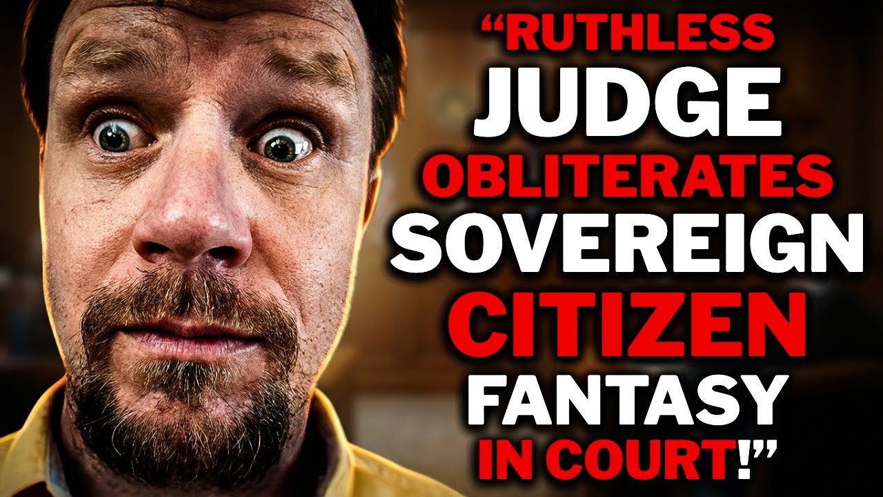 Reality-Detached SovCit PUSHES Pseudo-Law Too Far… Until The Judge SILENCES