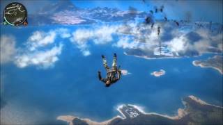 Just Cause 2 - Weird Ragdoll Glitch