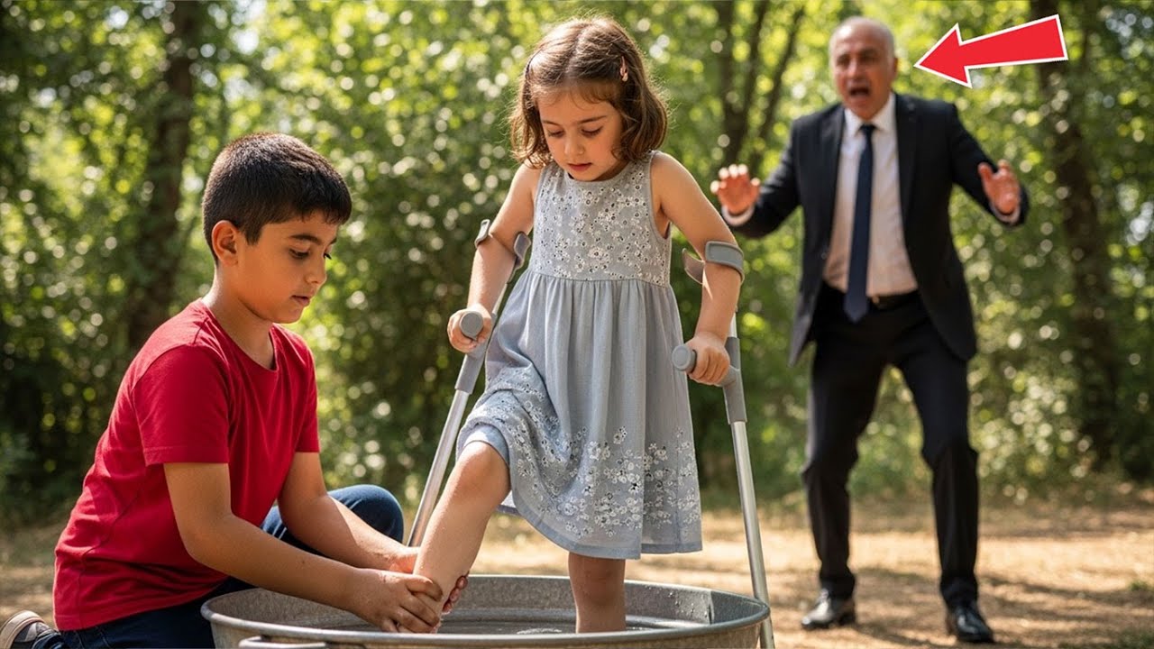 “KIZININ AYAKLARINI YIKAYACAĞIM VE O YÜRÜYEBILECEK…” DEDI  ZENGIN ADAM GÜLDÜ, AMA SONRA DONUP KALDI