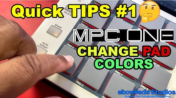 MPC One Quick Tip | How to Customize Your Pad Colors 🤯