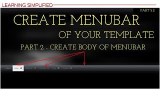 Code Template from Scratch-Bootstrap Responsive Navigation Bar part 2