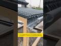 Will not crack in 50 years #roofingmaterial #metalroof#roofing#waterproofing #heatinsulation #awning
