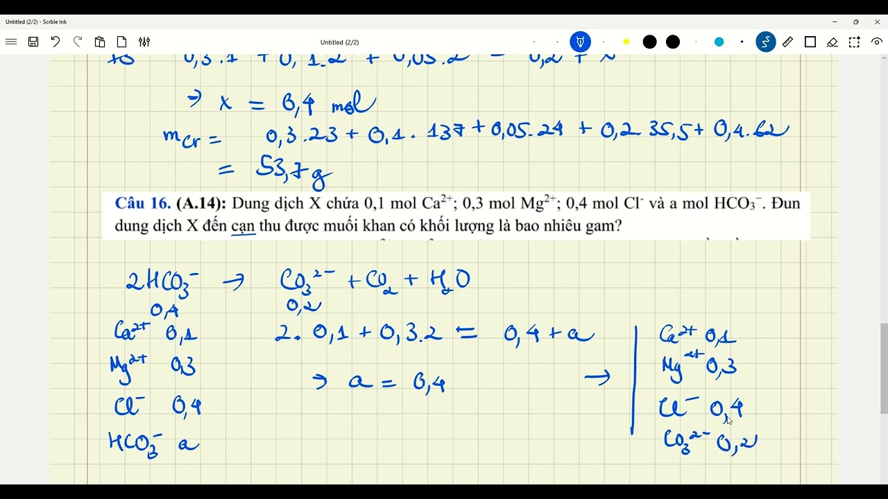 Hóa 11- Luyện tập định luật bảo toàn điện tích