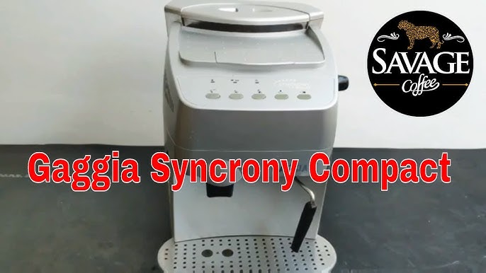 Gaggia Syncrony Compact Digital Reconditioned Coffee Machine From.
