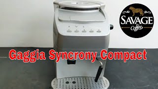Gaggia Syncrony Compact | Savage Coffee - YouTube
