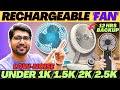 Best rechargeable portable fan in indiabest rechargeable fan under 2000best mini table fan