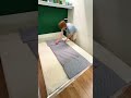 Two in one: both a blanket and a pillow in 30 seconds (I'll show you the fold) 🔄🧩⏱️